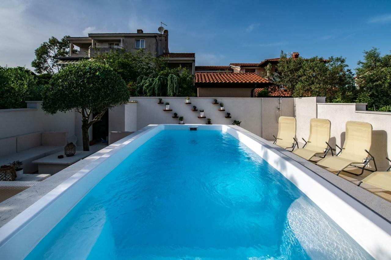 Cave Romane Apartment With Private Pool And Sea View Vinkuran Bagian luar foto